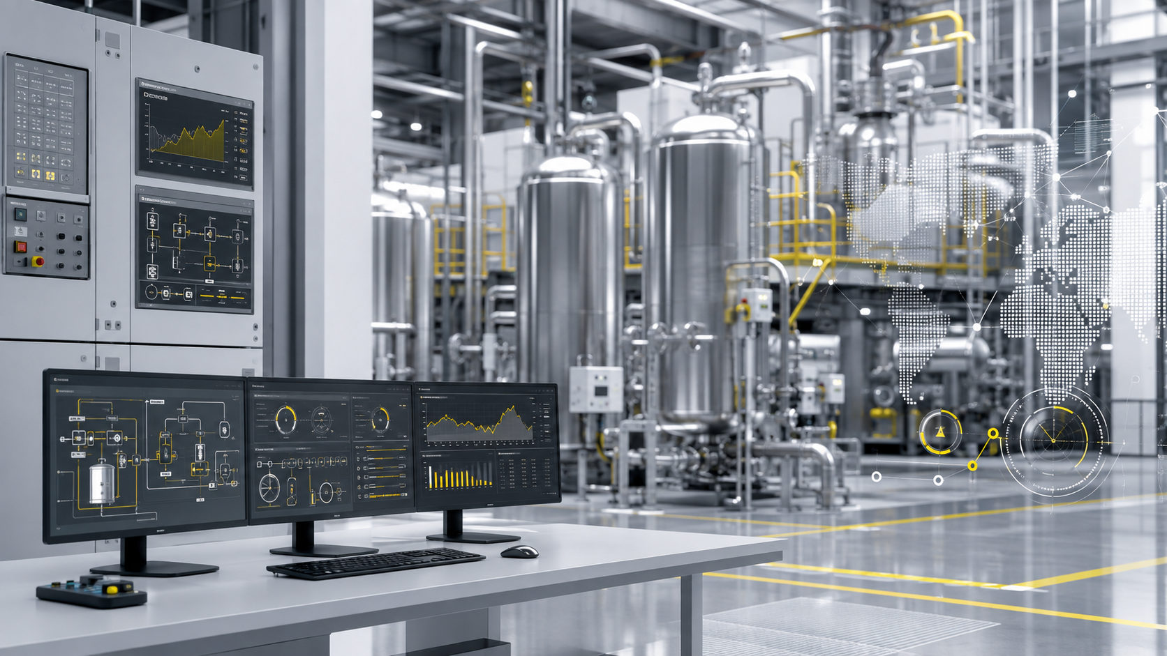 Process automation control room